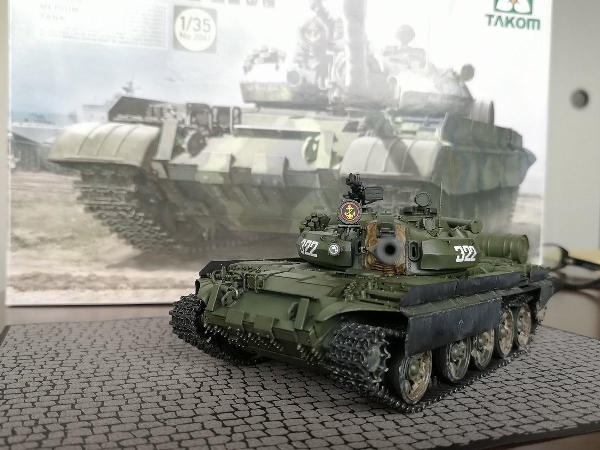 bomarzo6's tweet photo. ロシア戦車格好いいね
大ポカやらかしているけど、ソフトフォーカスで見ないようにぼかせば満足度は高い
TAKOMって合いも悪くないし好みの戦車も多いのでいいね
説明書がもう少し分かりやすければ…
#T55AM
#TAKOM https://t.co/QJriYsRAKU