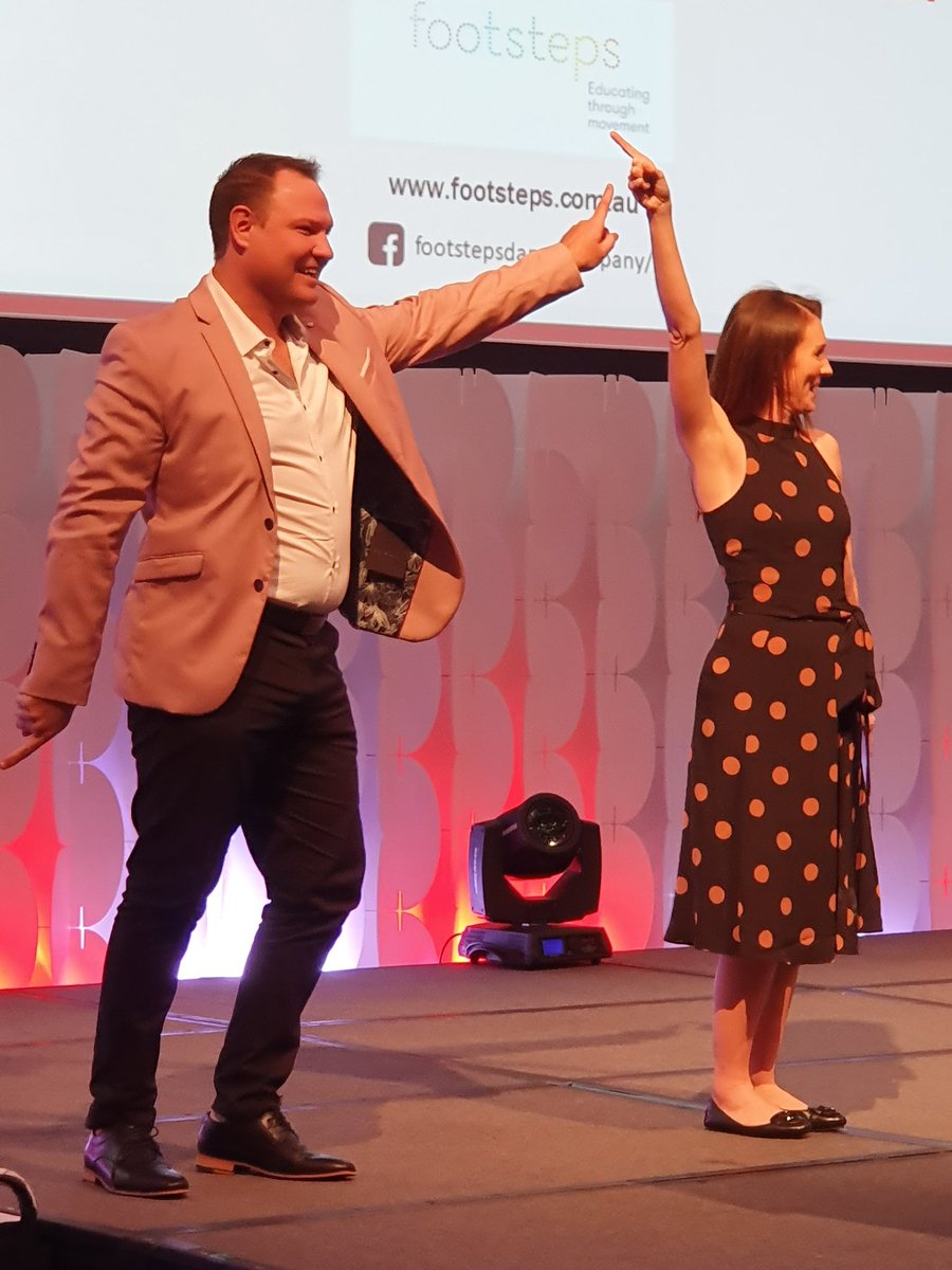 yxlinstitute's tweet photo. So things have got real serious on stage @pdn_au @linda0204 clearly has better moves than Liam! https://t.co/Wkat4j8Qfm