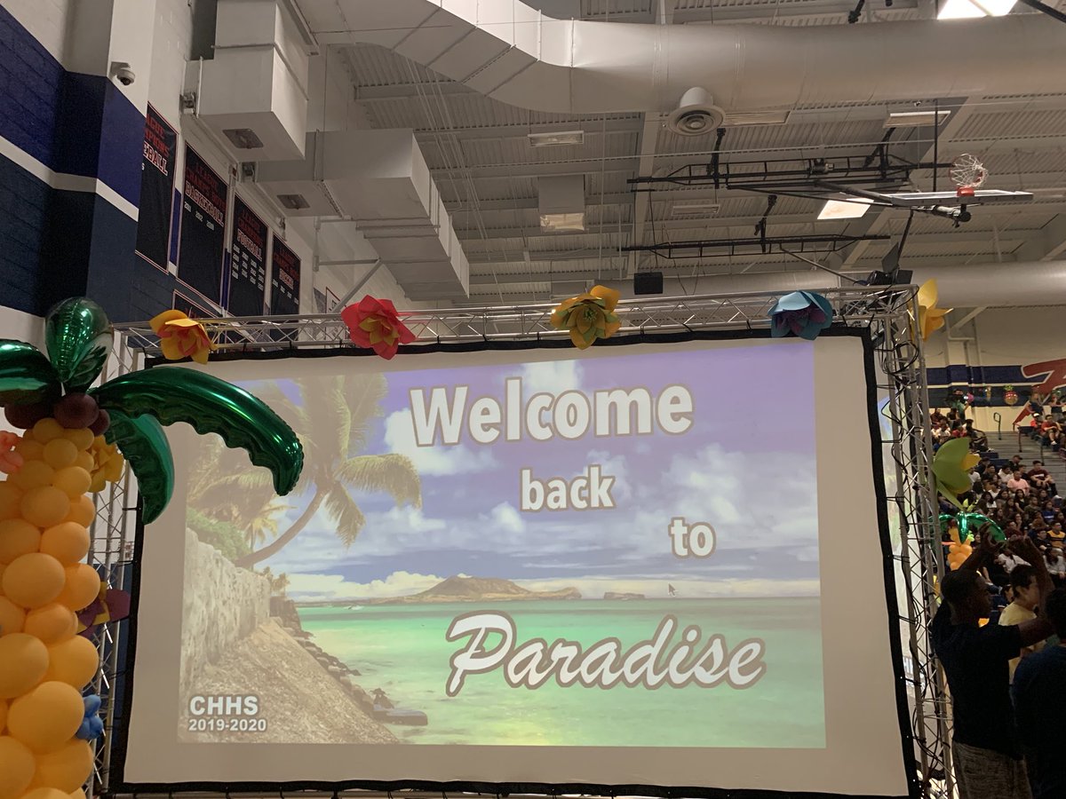 sjeunyr's tweet photo. @CitrusHillHawks First rally of the year! 2019/2020 is off to a wonderful start. #VVFirstDayOfSchool19 https://t.co/DEmhVqpGYY