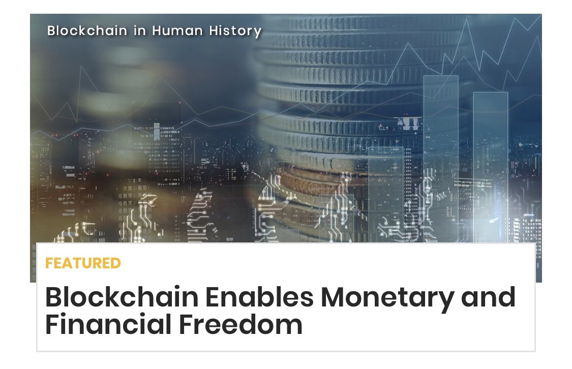 _block_chain__'s tweet image. What is #FinancialFreedom and #MonetaryFreedom?

Co-Author is from The #University of #HongKong

#Freedom is important

#blockchain  #economics

Read This
blockchain.news/Post?id=blockc…