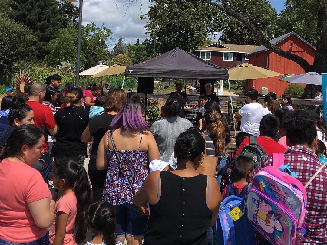 SantaRosaHealth's tweet photo. Santa Rosa Community Health was at the Fourth Annual Mochilada Health, Education &amp; Safety Fair. We enjoyed engaging with the community members, giving tips on youth health, and informing about our Vista Campus re-opening! https://t.co/KI9KC7mA46
