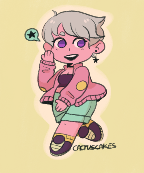 cactuscakes's tweet photo. drew two of my ocs today, kumi and sabrina! :p https://t.co/RJvgCnCkvs