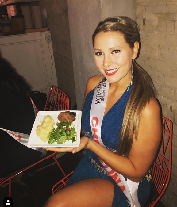 MUniCanada's tweet photo. The #MissUniverseCanada2019 Delegates attended a sponsored dinner event at Flame Food+Design this evening. Thanks to Chef Jagger Gordon &amp; FeedItForward
#flameplus #FlameandFoodDesign #chefjaggergordon #FeedItForward #MissUniverseCanada #MUC #MUC2019 https://t.co/EQdK5lFxlz