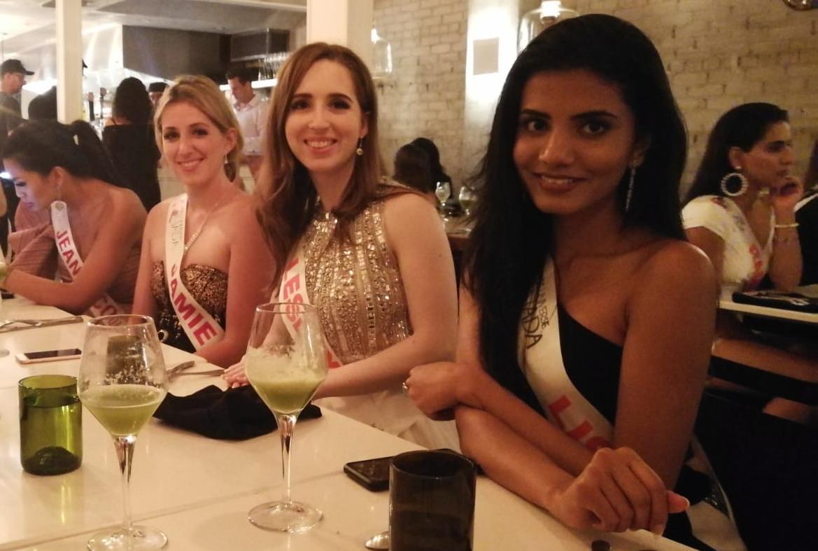 MUniCanada's tweet photo. The #MissUniverseCanada2019 Delegates attended a sponsored dinner event at Flame Food+Design this evening. Thanks to Chef Jagger Gordon &amp; FeedItForward
#flameplus #FlameandFoodDesign #chefjaggergordon #FeedItForward #MissUniverseCanada #MUC #MUC2019 https://t.co/EQdK5lFxlz