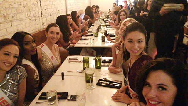 MUniCanada's tweet photo. The #MissUniverseCanada2019 Delegates attended a sponsored dinner event at Flame Food+Design this evening. Thanks to Chef Jagger Gordon &amp; FeedItForward
#flameplus #FlameandFoodDesign #chefjaggergordon #FeedItForward #MissUniverseCanada #MUC #MUC2019 https://t.co/EQdK5lFxlz
