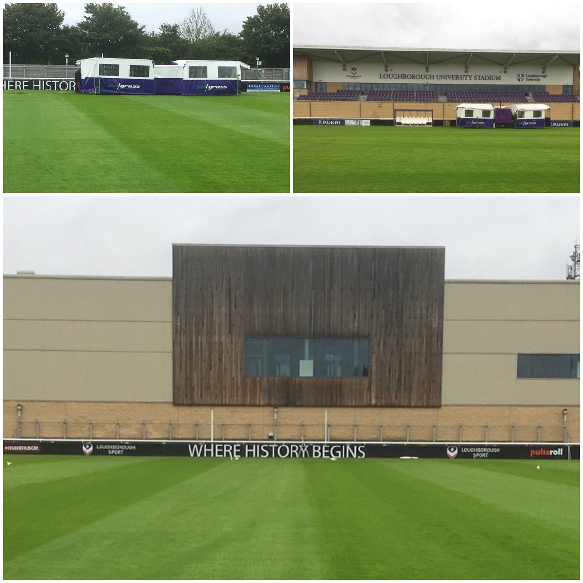 MansfieldSand's tweet photo. The last phase of the new SIS pitch going ahead at Loughbourgh University this week. A full pitch reconstruction project completed by Talbot Sports Turf with the upper and lower rootzone material supplied by Mansfield Sand.
#Mansfieldsand
#rootzone
#Talbotsportsturf
#SIS https://t.co/xhpxtcM1oC