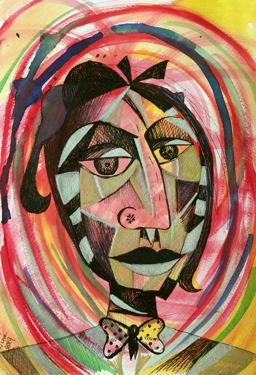 NinBelli's tweet photo. The thinker
#painter #painting #paintings #ninafaramarzi https://t.co/DX34E3knaA