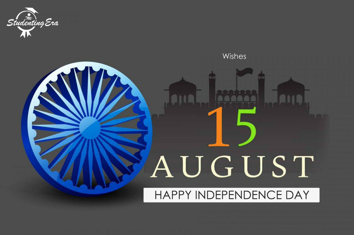 studentingera's tweet photo. Studenting Era wishes 
"Happy Independence Day"
#studentingera #IndependenceDay2019 https://t.co/3BqW0z6J1h