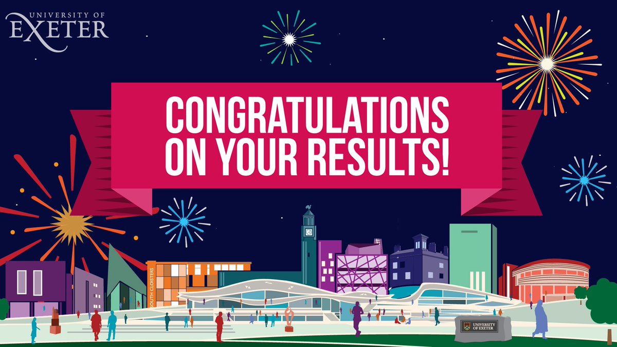 HUGE congratulations to everyone receiving their results today! But if you didn't get quite what you were expecting, don't panic. Our #clearing helplines will be open from 7am &amp; our vacancies are on our website. Give us a call on 0300 555 6060. exeter.ac.uk #resultsday
