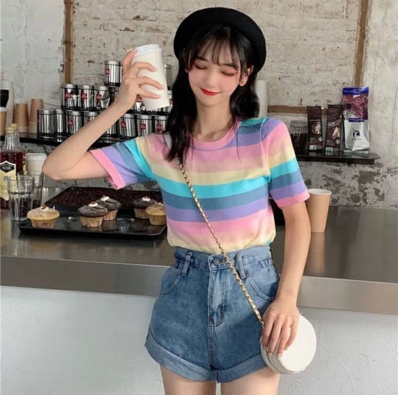 BoxtShop's tweet image. เสื้อคอกลมเรนโบว์
อก30-40" ยาว21" วงแขน16-18"
ผ้าไหมพรม สินค้านำเข้า ยืดได้เยอะ
ราคา 200.-
#BigHit #KCON2019THAILAND #ปรมจารย์ลัทธิมารep50 #เรื่องเล่าเช้านี้ #ประชุมสภา #ไอ้ดินลูกชู้ #เสี่ยวซิงเฉิน #ดาวเคราะห์น้อย #ยิ้มให้หน่อยได้มั๊ยคับ