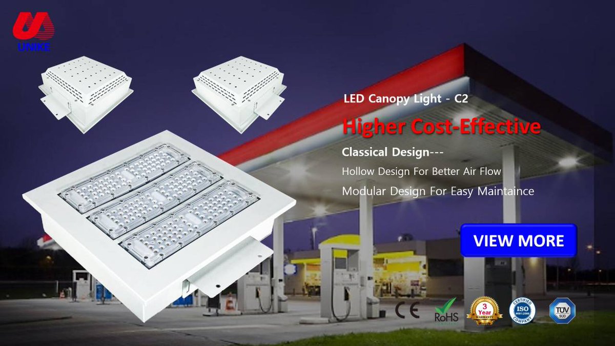 unike_ledlights's tweet photo. Our major goal is this can save you much cost 
LED Canopy Light Provide Powerful Lighting To Gas Station.
Email: anthony@unike.cc
Whatsapp/Wechat:+86 133 0775 4664
#ledcanopylight #canopylight #unikeled #ledlights #ledlighting #gasstationlighting #outdoorledlighting #energysaving https://t.co/ZXu6NF8daJ