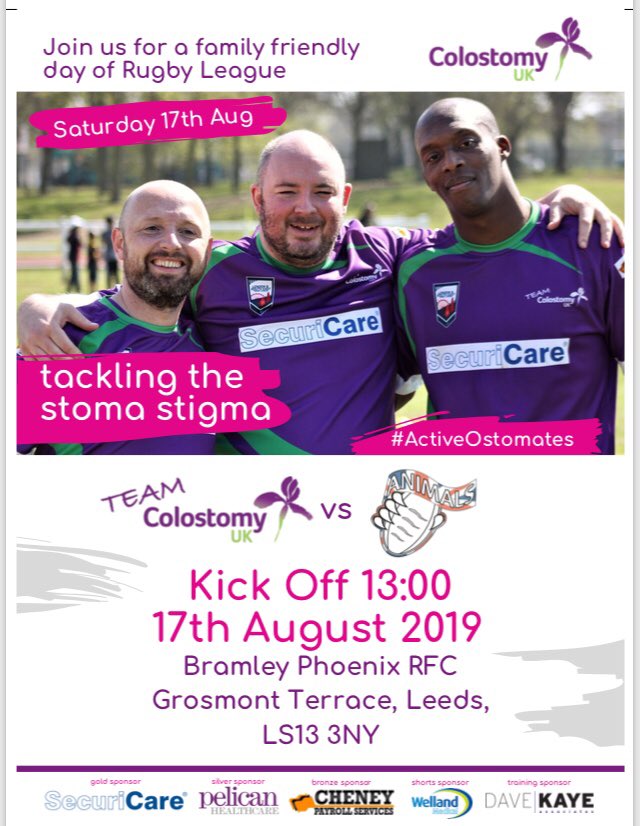 Team Colostomy UK tweet media