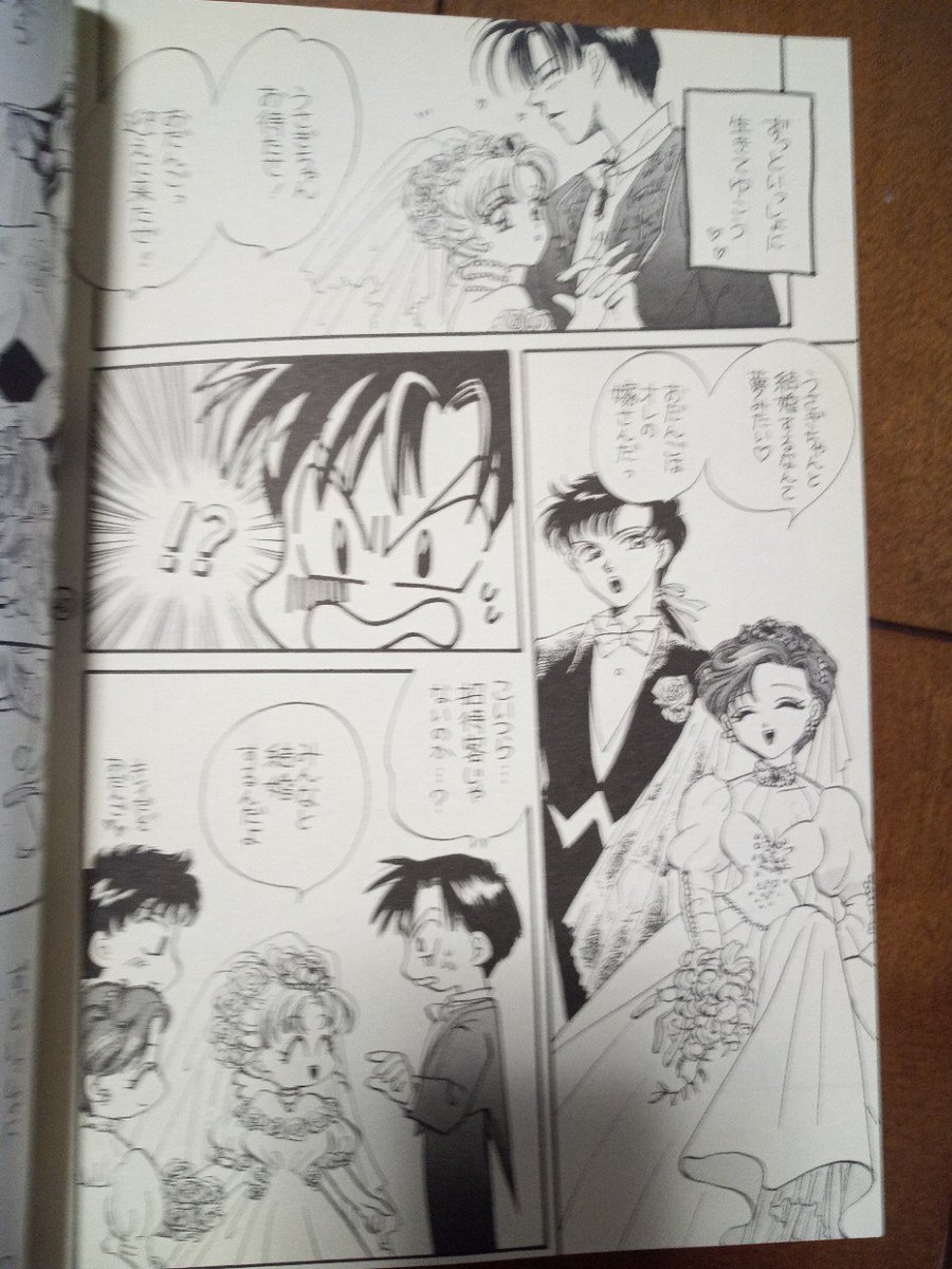 セラムンの同人誌、わたし好みの展開でわりと好き(自画自賛) 