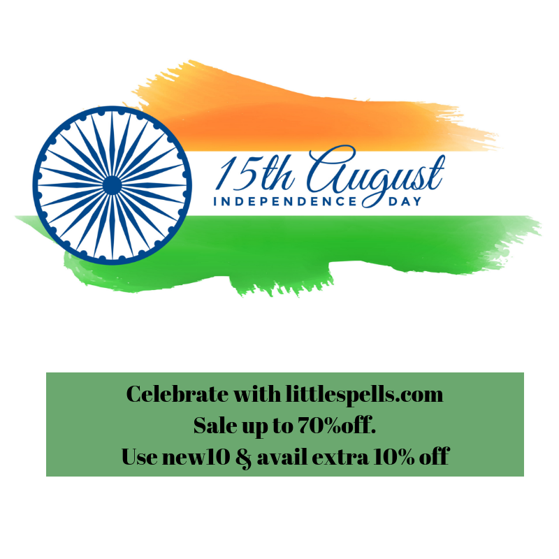 asklittlespells's tweet photo. Little Spells you a very happy 73rd Independence Day!
Celebrate with love &amp; let us take a pledge to move a step ahead for the betterment of the society which includes protecting environment also.
#HappyIndependenceDay #IndependenceDay2019 #supporthandmade #art #savenature https://t.co/RPuudw11p2