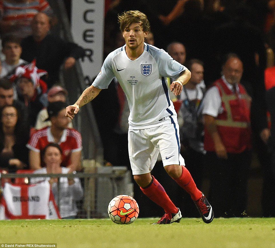 he played in soccer aid 2016 charity match. the match features celebrities and former football stars and raised money for unicef aid, which provides humanitarian and developmental assistance to children and mothers in developing countries.