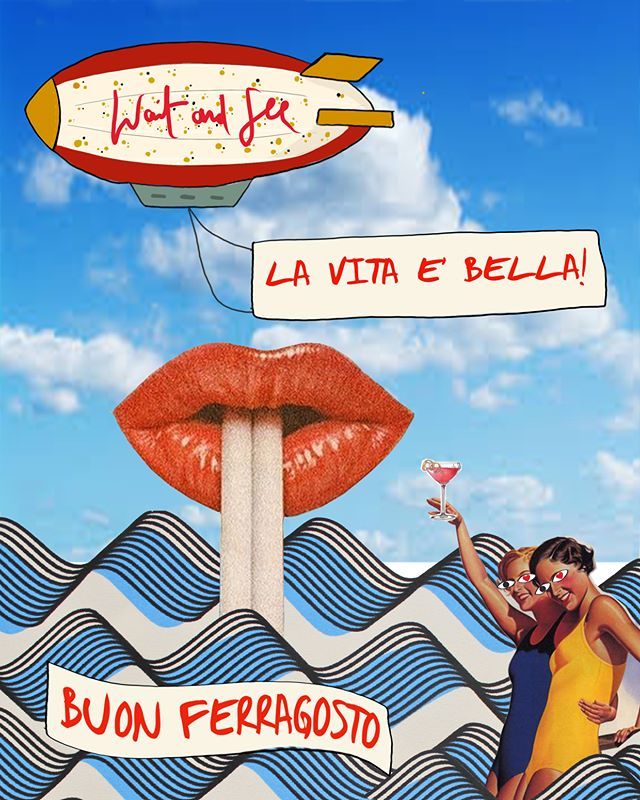 BUON FERRAGOSTO❣ 🍸 #LaVitaèBella
#EnjoyYourSummer #WaitAndSeeStyle More on bit.ly/14OLMC8 #waitandseemilan