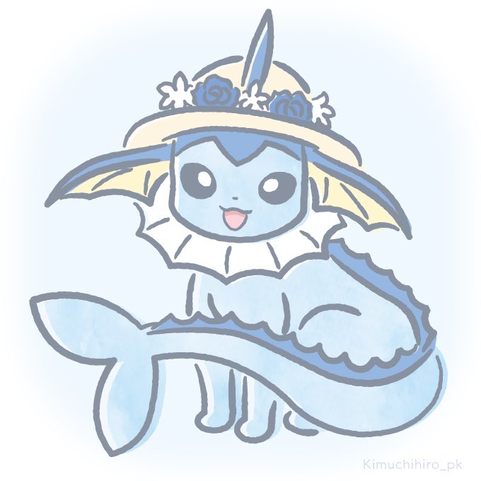 きむちひろ 在 Twitter 上 麦わらブイズ 1枚目はシャワーズです 1日1ポケモン ポケモンイラスト Pokemon T Co Xwfcmhp2gg Twitter