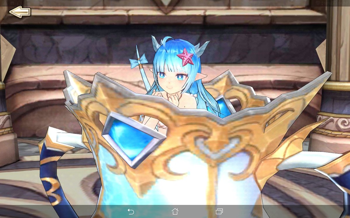 目がハートマーク