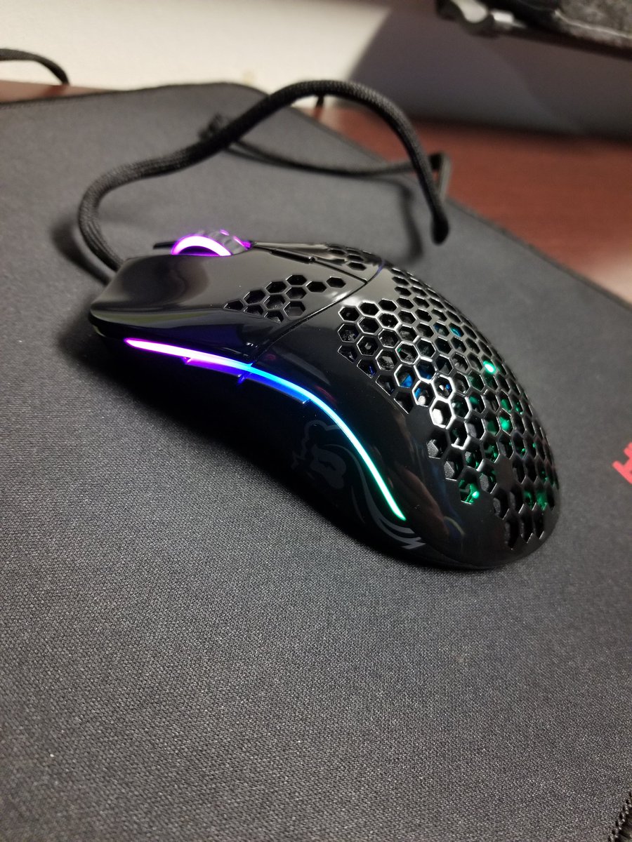Dreddnaught19's tweet photo. I channeled my inner @DaylightsTV and picked up a few goodies for my laptop when I travel for work. #HyperXkeyboard was a given but this is my first #GloriousPCGamingRace product. Both are fantastic. Highly recommend! https://t.co/iTLcbhz2EN