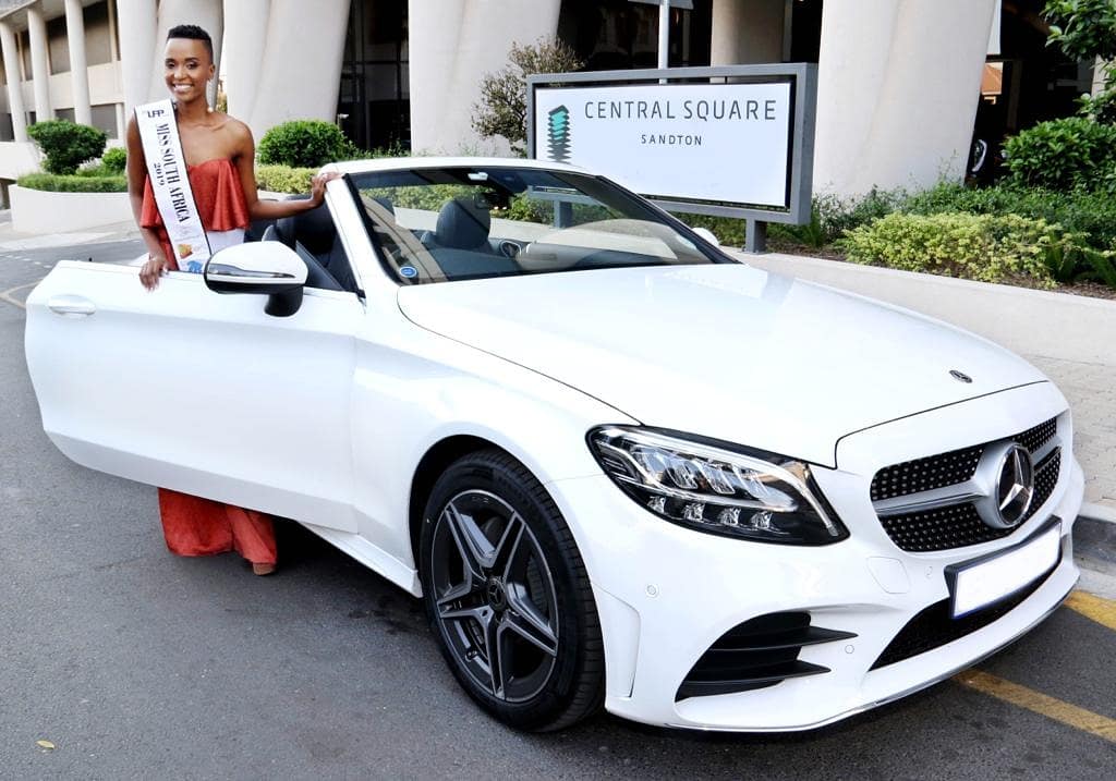 Official_MissSA's tweet photo. Our queen will be traveling in style during her reign in her @MercedesBenz_SA C200 Cabriolet.

Tell us where in South Africa your #MissSA2019 should visit? https://t.co/g6Z5tTVKZq