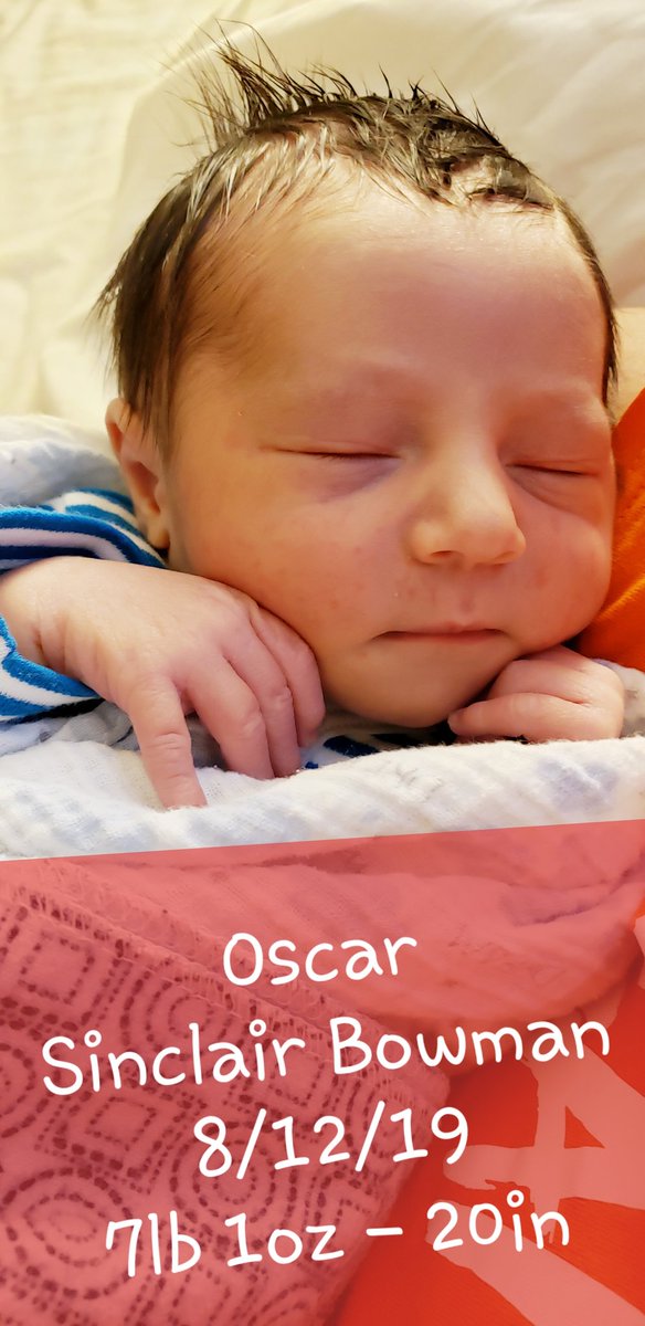 jasonaxelbowman's tweet photo. Its rough being off work during the busiest time of the year but I think welcoming this little guy into the world is worth it. #edtech #itlife #boynumber2 https://t.co/QFyOYfY5k3