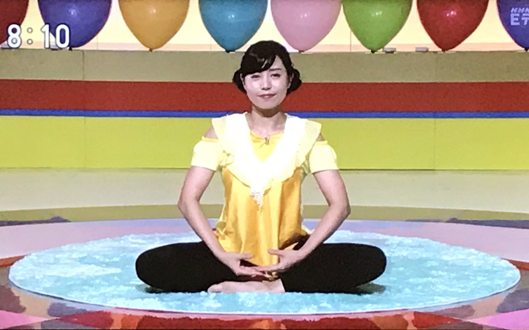 さとこーんどりあ 私は 身体表現 初代 馮智英 さんの ハイ ポーズ 息子はラスト5代目 上原りさ さんの パント をして育ちました ちえお姉さん の出演はなかったけど りさお姉さん の ハイ ポーズ が見られて良かった ヨガ だと思ってたけど