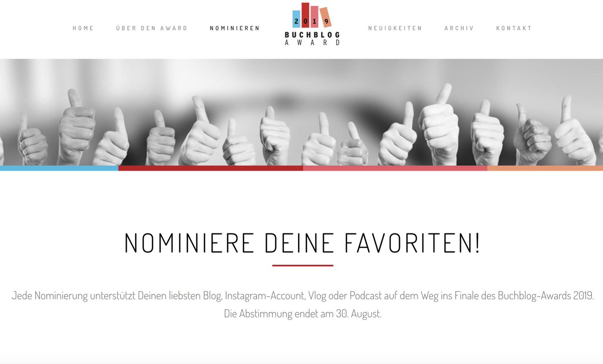 authors_choice's tweet photo. Buchblog-Award 2019 - Die Preisverleihung: Noch bis zum 30. August können Leser und Blogger ihre favorisierten (oder auch eigenen) Buchblogs vorschlagen und/oder ihre Stimme für sie abgeben! #authorschoice #buchblogaward #buchblog #dbc
https://t.co/wuGsvnzqlA https://t.co/Sf1QL7MaJn