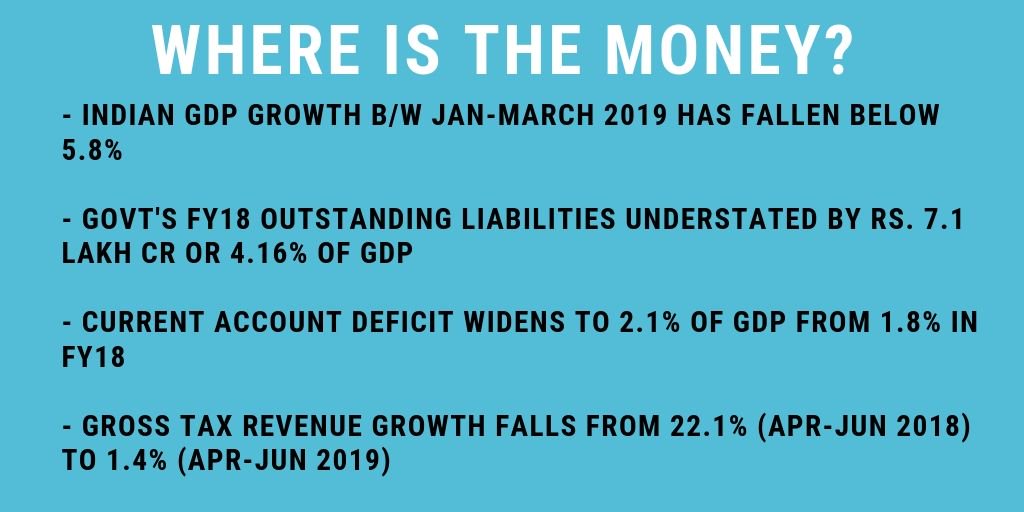 INCIndia's tweet image. Grandstanding: Seek to attract favourable attention from spectators or media - In other words, PM Modi&apos;s modus operandi. 

Given the state of the economy &amp;amp; existing expenditure on infrastructure development, we just have one question, where is the money? 
#ModiLiesAtRedFort