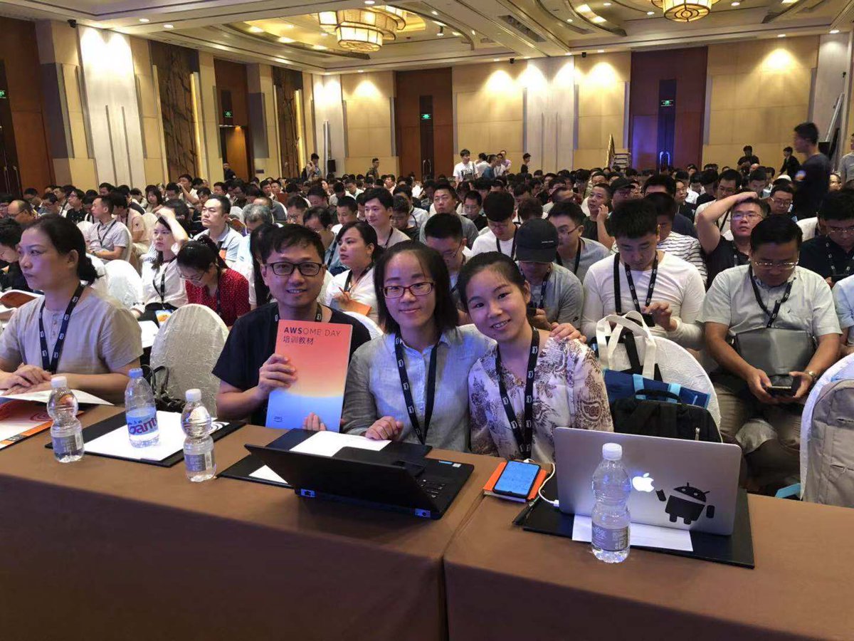 ShinetechUS's tweet photo. Our developers are at #AWSomeDay @awscloud https://t.co/C9p4OEjCMu