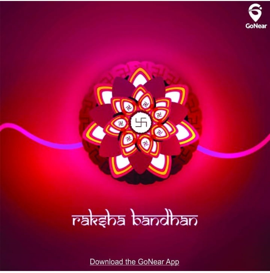 gonearapp's tweet photo. Happy Raksha Bandhan ! 💖 
#gonearapp #rakshabandhan #jaipur #festival #brothersister #gonear #doctors #patients #loveforsister #RakshaBandhan2019 #Rakhi https://t.co/hCaepRudvZ