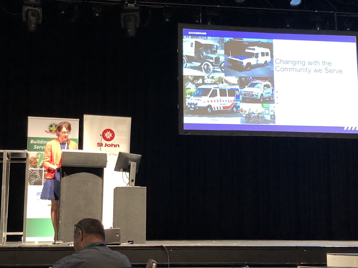 ambomum's tweet photo. @murphy718 presents on paramedics‘ role in supporting vulnerable cohorts. Connecting us to our communities @AmbulanceVic #CAA19Congress https://t.co/7gdMt83y4Y