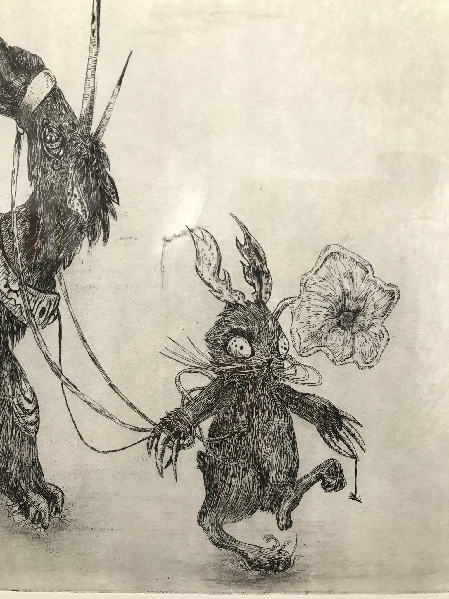 小松美羽 版画 小松美羽 版画 天地の守護神 ED50 小松美羽 版画 天地の