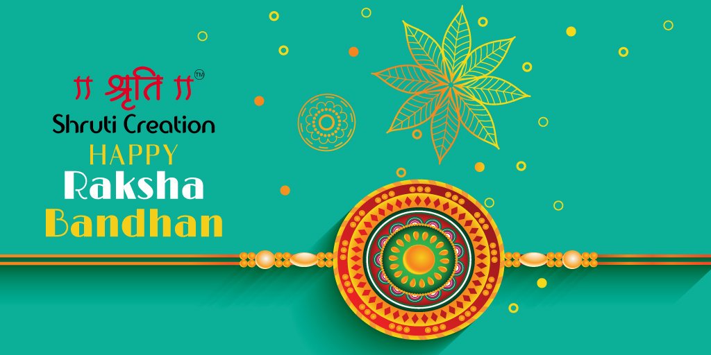 shruticreation_'s tweet photo. The warmth of love between brothers and sisters should remain life-long. #HappyRakshbandhan🏵 https://t.co/aC6QKs01jK