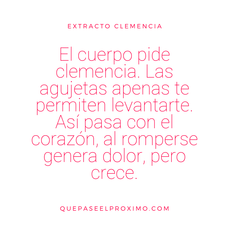 qpaseelproximo's tweet photo. Extracto de Clemencia > https://t.co/pG0753reQ6 https://t.co/5s5dHqmy6d