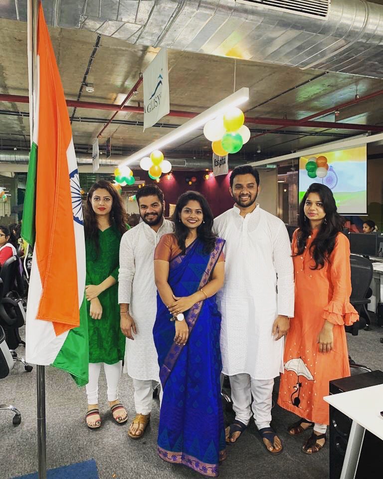 Blenheim_India's tweet photo. 72 years of slaying and waving the tricolor! Blenheim Chalcot India wishes everyone a Happy Independence Day! 🇮🇳
#HappyIndependenceDay #LifeatBCIndia https://t.co/f7jlpyQ5wV