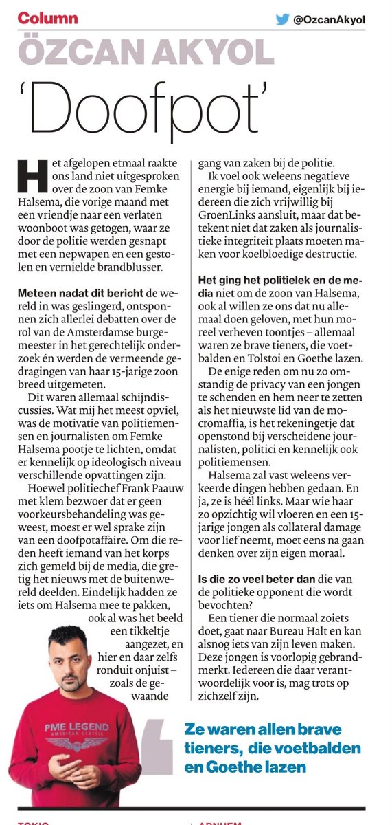 Column: over de kwestie Halsema