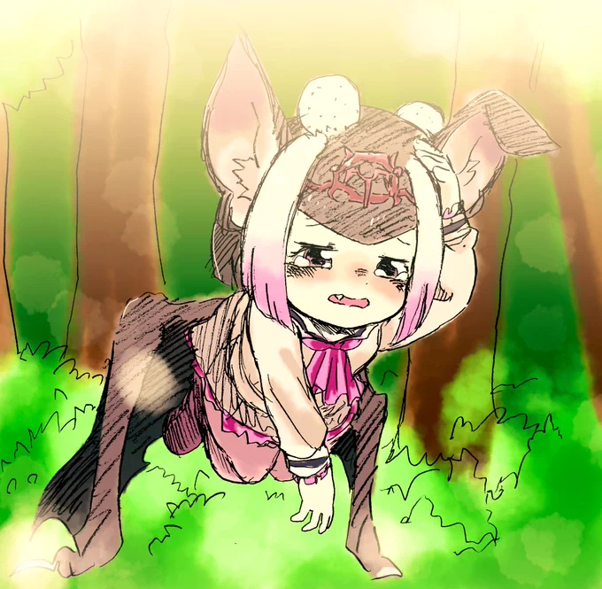前回の続き。

「イタズラする相手を間違えた...。」

ナミチスイコウモリ
#けものフレンズ 