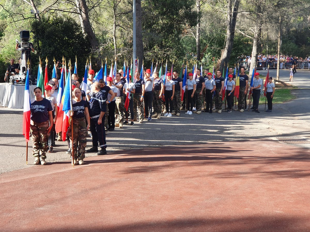 #LiberationProvence 75e anniversaire à St Raphaël avec des Rocbaronnais et <a href="/MurielFIOL/">Muriel FIOL</a>