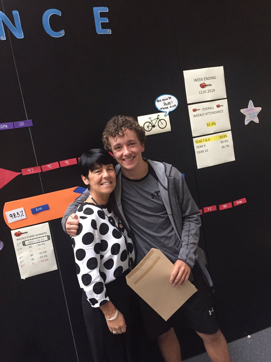 NDEvertonValley's tweet photo. Proud students receiving their results early this morning.  Fantastic when hard work and effort is rewarded #unibound #newchapter @PicCatholic @EducateMag @LivEchonews https://t.co/SJJrDq7XwU