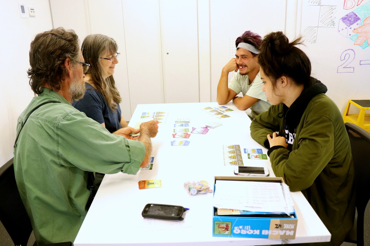 AdelaideLibrary's tweet photo. A rainy Saturday is all about indoor fun & games so head to #CityLibrary for another epic session of #BoardGameBash this weekend! Bring a friendly sense of competition & join our pro board-gaming staff at 2pm to roll the dice, deal the cards & make some new friends πππ²π΄ https://t.co/bcBRNgpZed