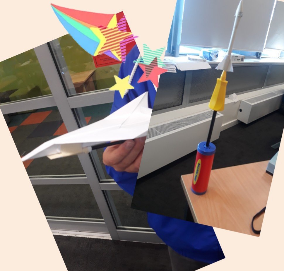 beattie_sam's tweet photo. "Oh no no no..... I'm a Rocket Man!" 🚀#stemtaskforce #scienceweek @SfxFlorey Forces in Motion. https://t.co/SRPOgq6A0Y