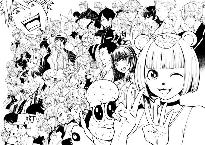 実況しながらぽんぽこ24のファンアート作成中です
ペン入れまで終わりましたが色を塗るかトーン貼るかで迷ってます

#ぽんぽこ24 