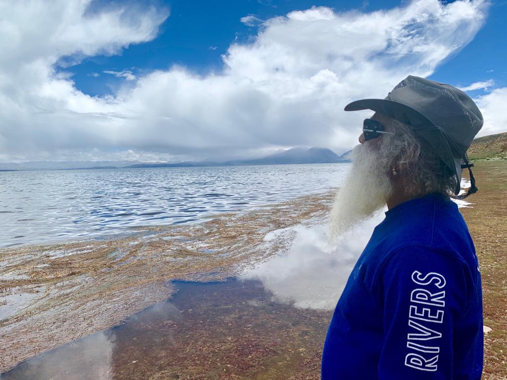 SadhguruJV's tweet photo. I am at Manasarovar. Independence Day at Isha Yoga Center. 73rd year in many ways most significant with India sitting on a threshold of tremendous possibilities. Jai Hind. -Sg #IndependenceDayIndia #IndependenceDay2019 #73rdIndependenceDay #JaiHind https://t.co/b0QdzhL9Rj