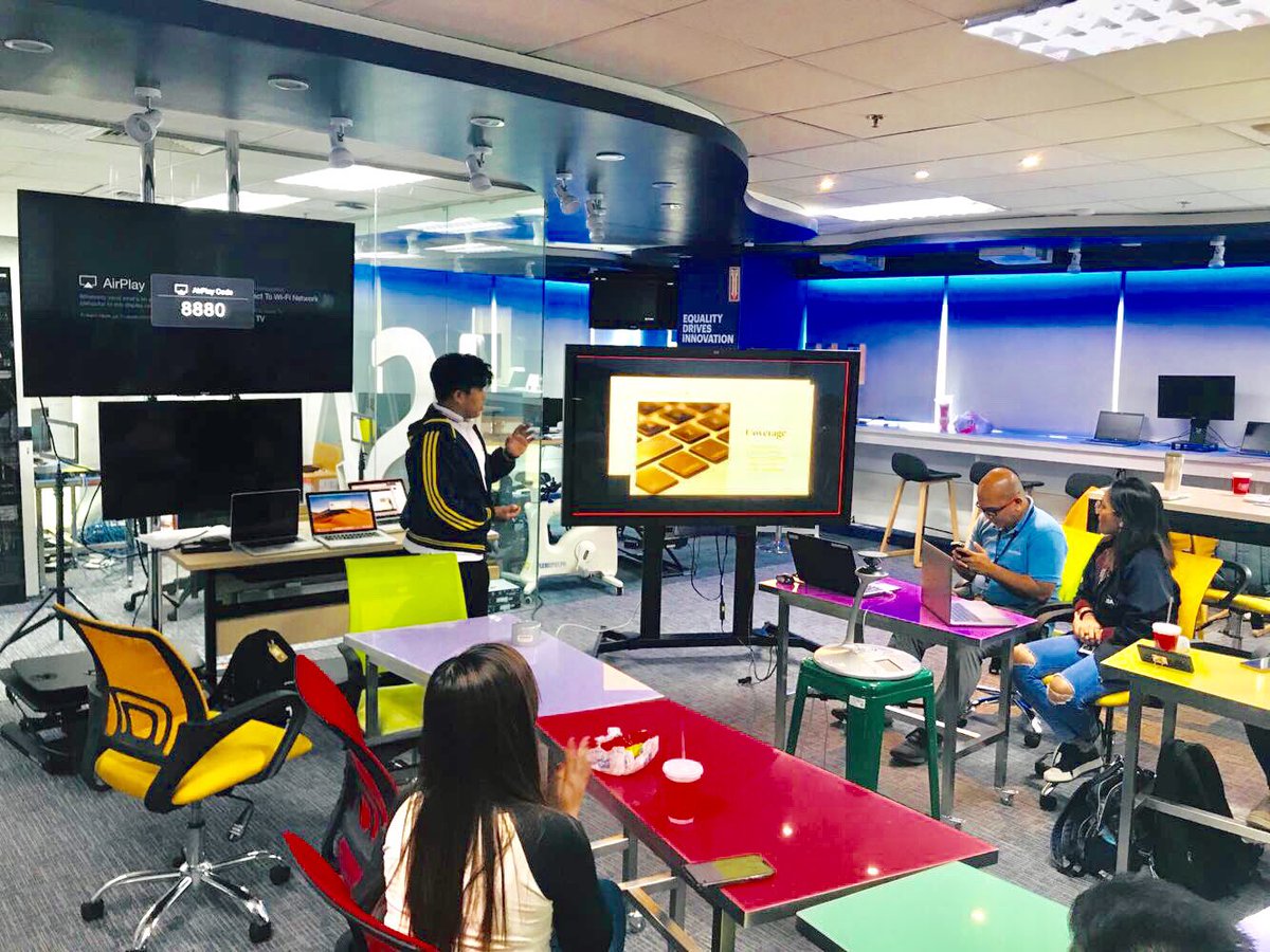 sencoschools's tweet photo. Mike de Vera, Senco Link’s technical trainor, conducts a session on macOS Fundamentals and Basic Troubleshooting at Accenture #macOSEssentials #ApplePartners #SencoSchoolsNetwork https://t.co/UFymjXvoOm
