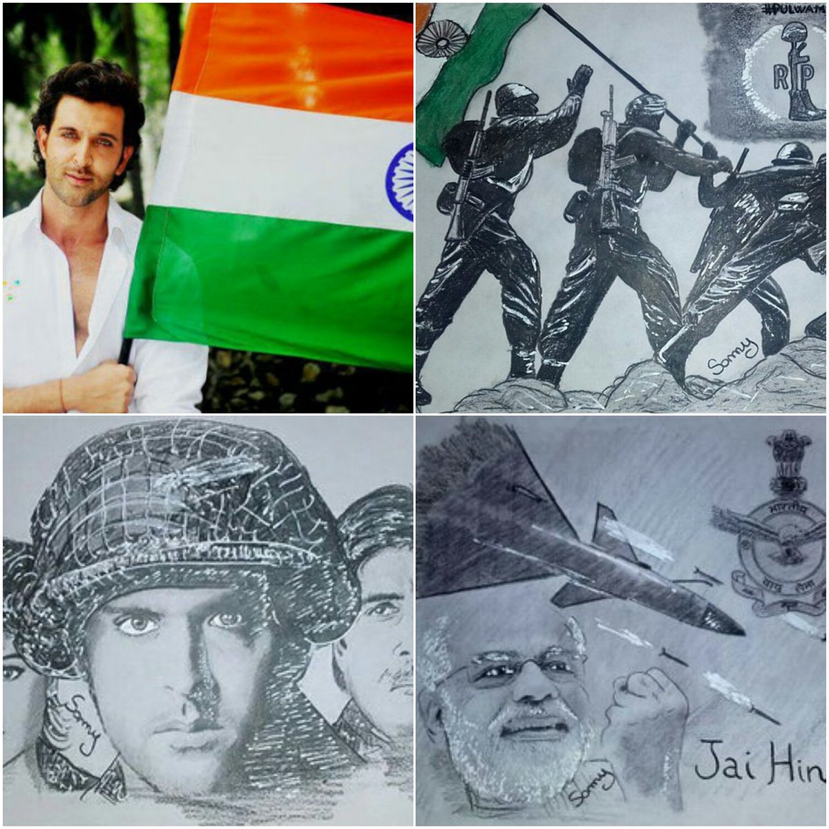SamyGioia's tweet photo. #HappyIndependenceDay 🇮🇳 
for all my friends 😘
Freedom should not be something u have to deserve!Its something u just naturally have!Something that noone can take away from u!Lets celebrate freedom! 
Thx for Rohan,Krish does his mom proud #K3G
@iHrithik ❤ always does us proud! https://t.co/FhrrCnqI1r