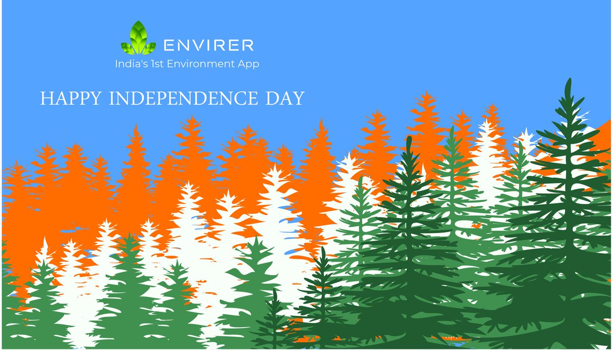 Envirer_IN's tweet photo. On this #IndependenceDay2019 plant a tree in the service of this great nation and for all the braves who stand strong to protect it. #HappyIndependenceDay. Download app on Android https://t.co/bnxNBYvA7e and iOS https://t.co/j7ANsrdAhA.
#VandeMatram #Envirer #envirerment
#India https://t.co/zMBFtXl9of