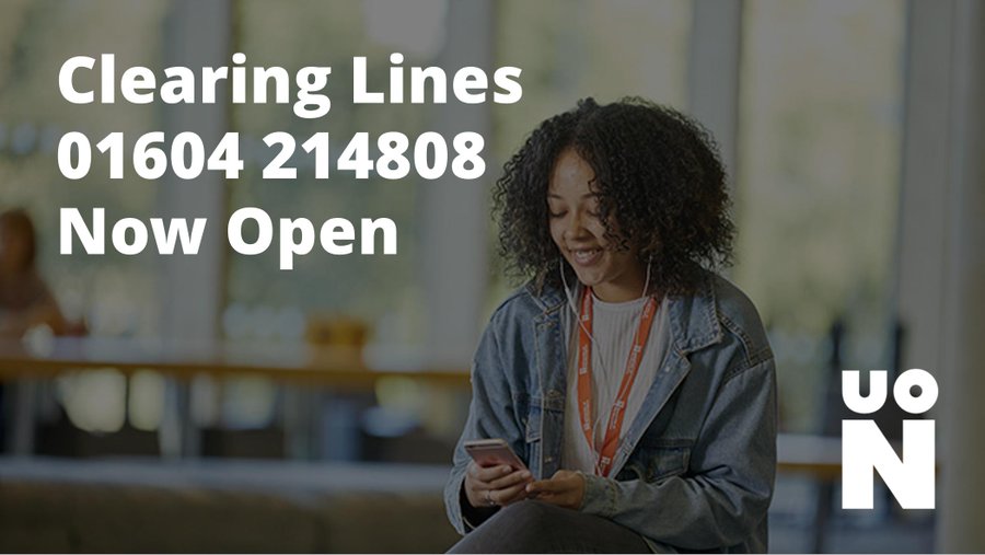marcwebber's tweet photo. And if you are wondering what to do next - whether that's being a sports reporter, engineer or lawyer, why not give @UniNorthants a call now? #alevelresultsday #Clearing2019 https://t.co/KQWiKEOT95