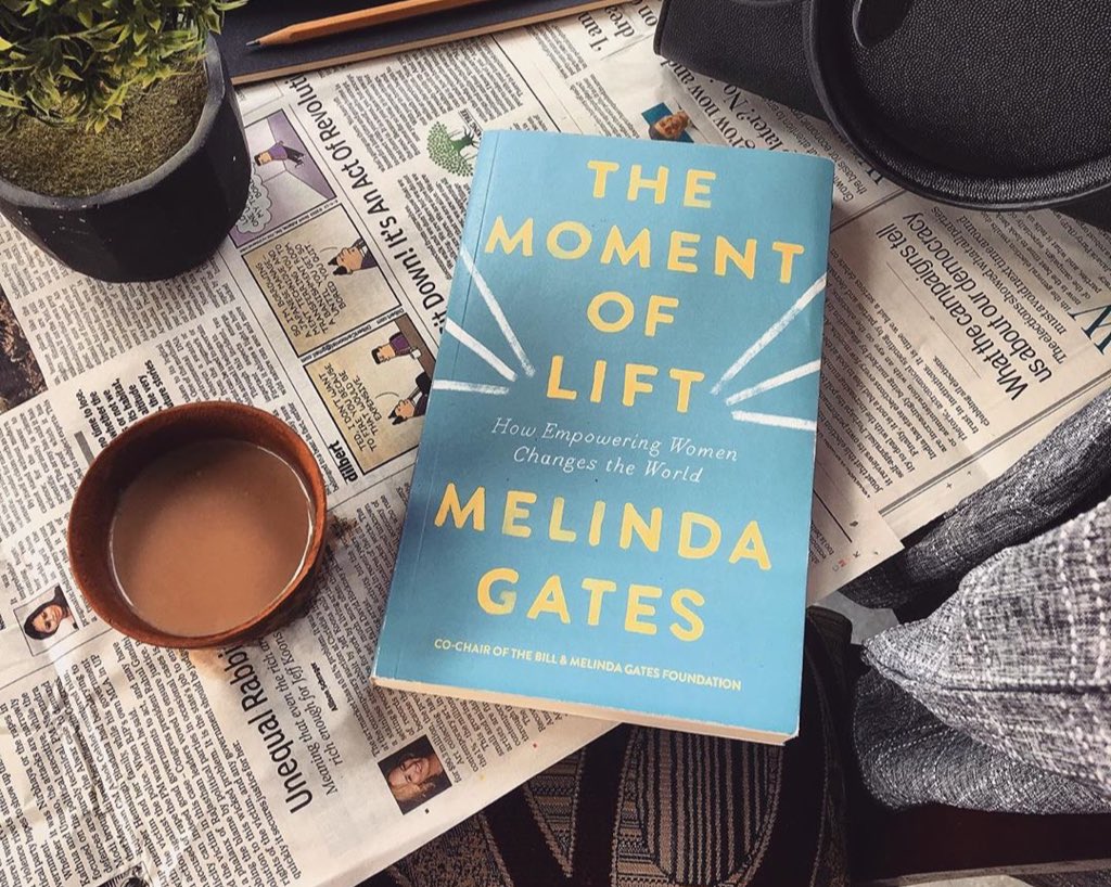 PanMacIndia's tweet photo. #GiveawayAlert! 🎉

Today is the perfect day to host the #giveaway of THE MOMENT OF LIFT by @melindagates. Win this fabulous copy and #committothelift 💪🏼 

Enter:
💪🏼 Follow @PanMacIndia 
💪🏼 Tag 3 friends
💪🏼 #Qotd name one Woman Freedom Fighter who inspires you!

#IndependenceDay https://t.co/8LFYTNNl9F