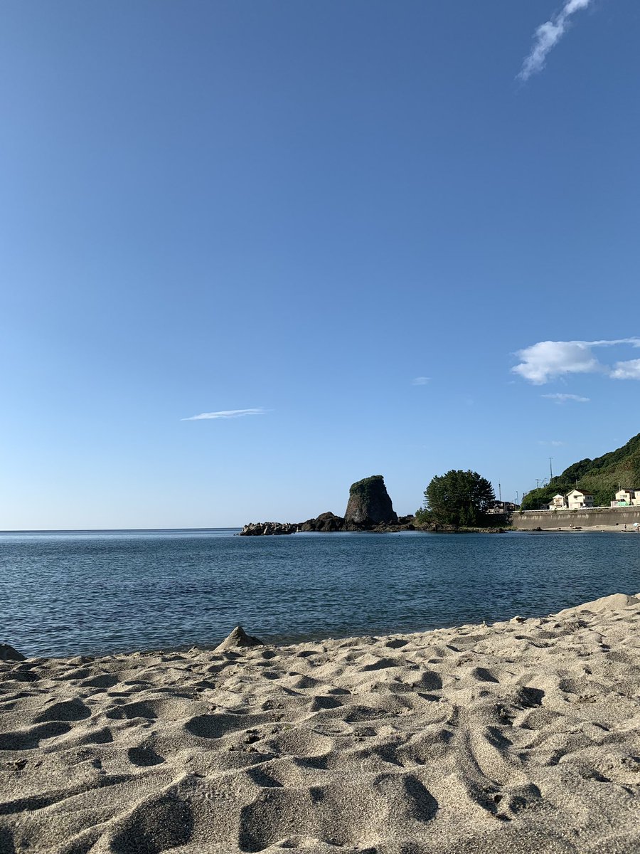 はなセレブ 山形の海なかなか綺麗でした