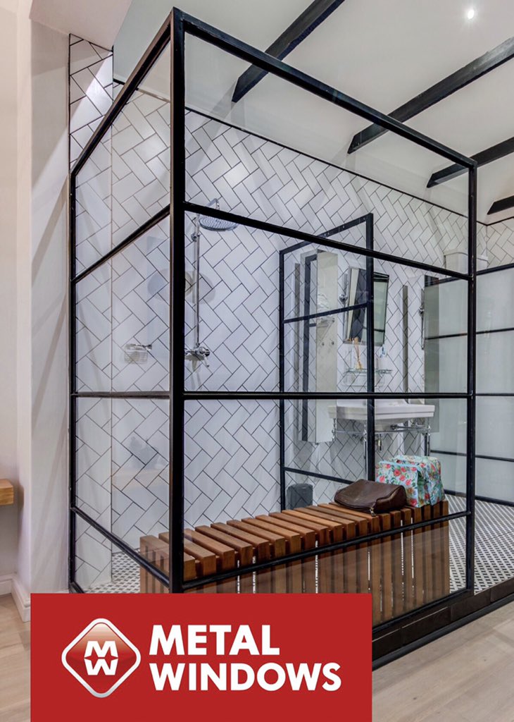 MetalWindows1's tweet photo. Edgy ontrend steel & glass shower & Bathroom enclosures- custom designed using Forman Brand systems exclusive to @MetalWindows1 #renovation #capetown #bathroom #shower #steelshower #steeldoor #metalwindows #formanbrand #bathroomdesign #ontrend #weekend #sadecor #formanbrand https://t.co/Fl9xeON0T9